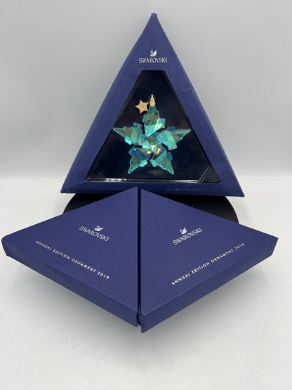 Swarovski Crystal Annual Edition Ornaments, in Original Box and Packaging. Choose from 2018, 2019 and 2021 and 2010 (Little)