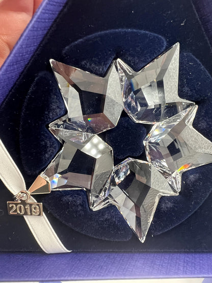 Swarovski Crystal Annual Edition Ornaments, in Original Box and Packaging. Choose from 2018, 2019 and 2021 and 2010 (Little)