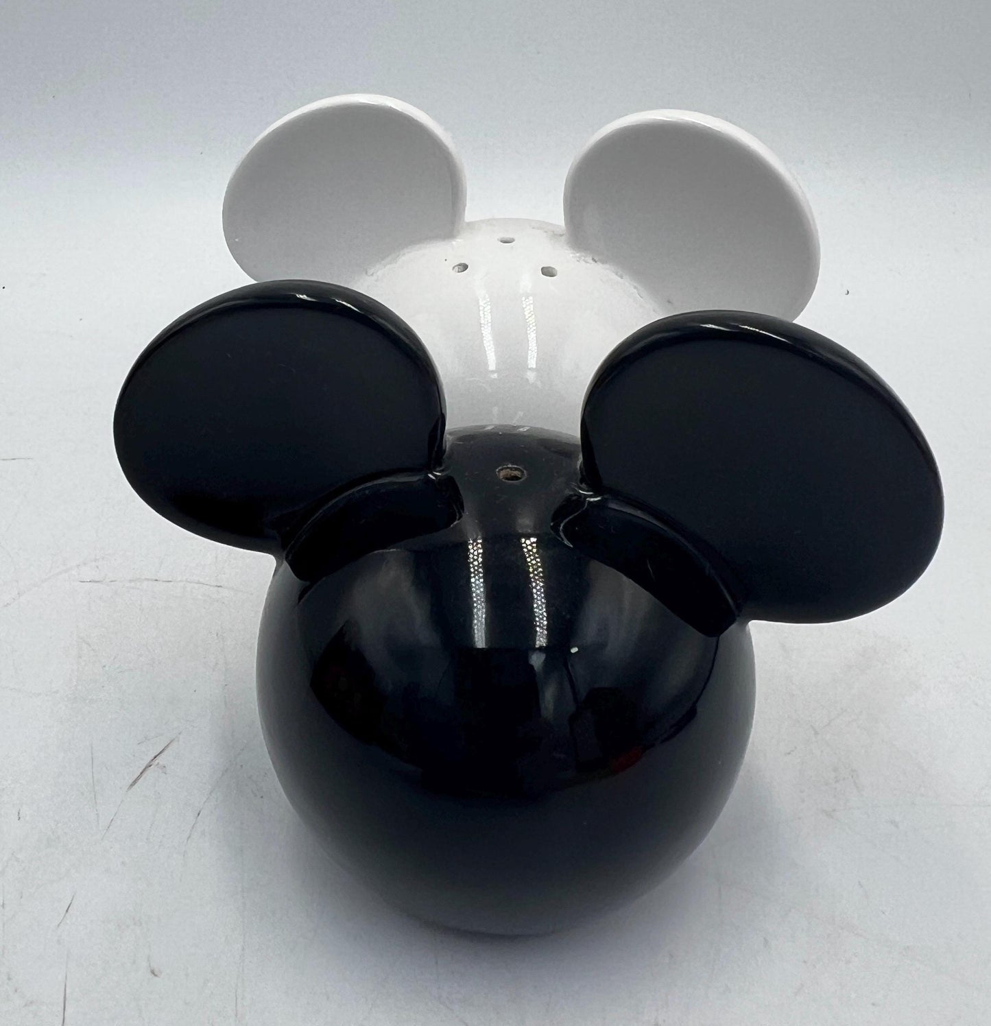 Vintage Chef Mickey Mouse Ears Salt and Pepper Shakers