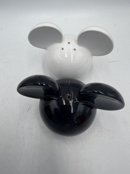 Vintage Chef Mickey Mouse Ears Salt and Pepper Shakers