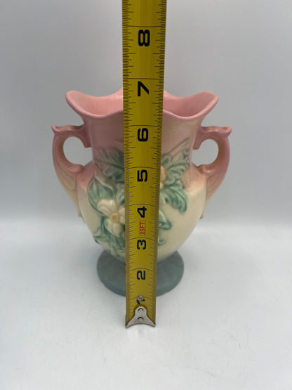 Hull Wildflower Vase: Vintage 1940s Double Handled Floral Pottery