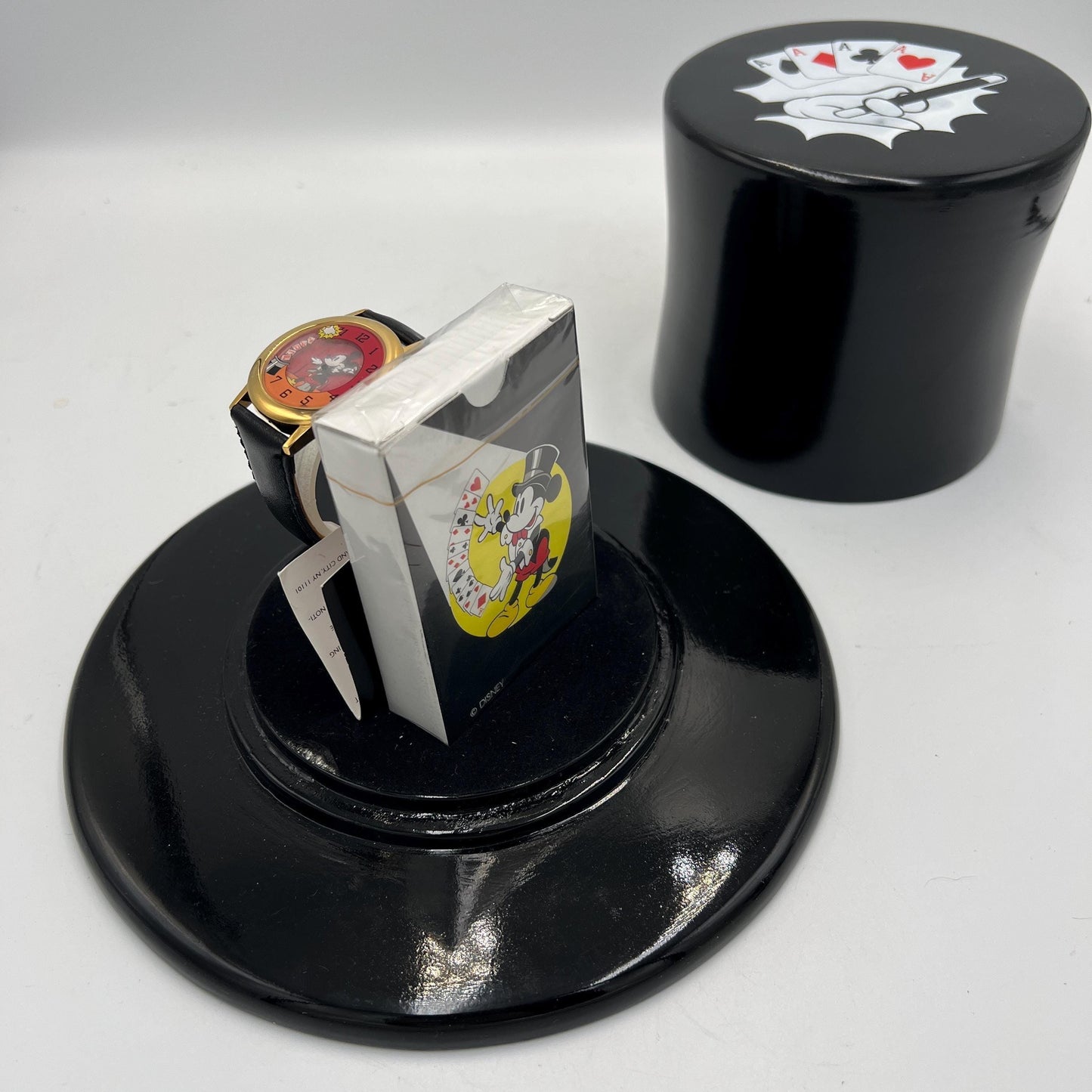 Limited Edition Mickey Mouse Watch Set - Magician Design with Display