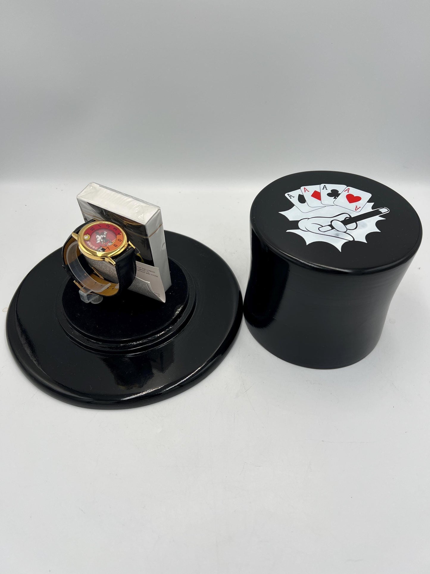 Limited Edition Mickey Mouse Watch Set - Magician Design with Display