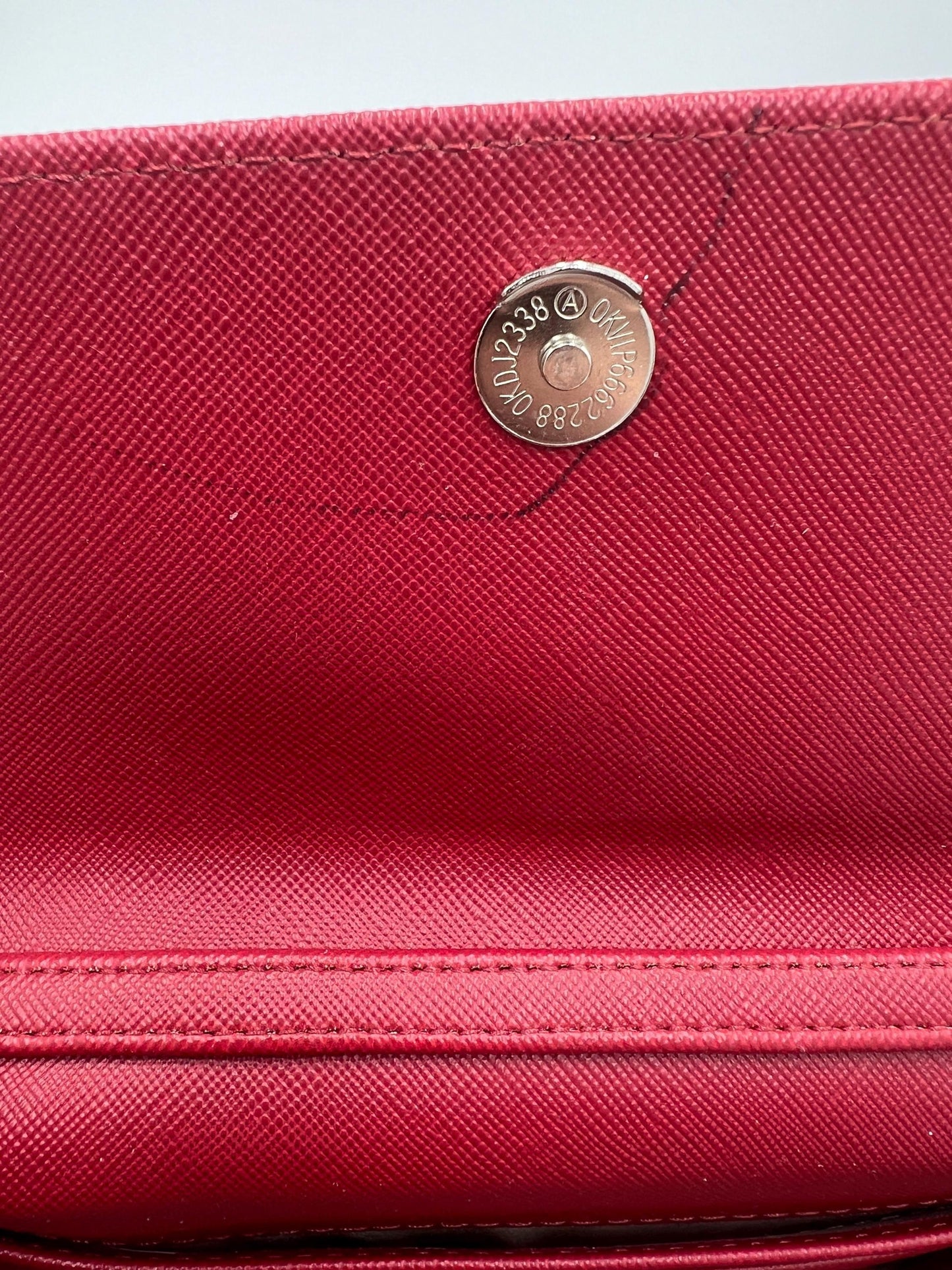 STEVE MADDEN Boxed Carina Crossbody Wallet In Red