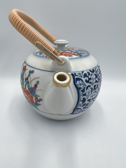 Vintage Japanese Tea Set Porcelain -Teapot & Cups