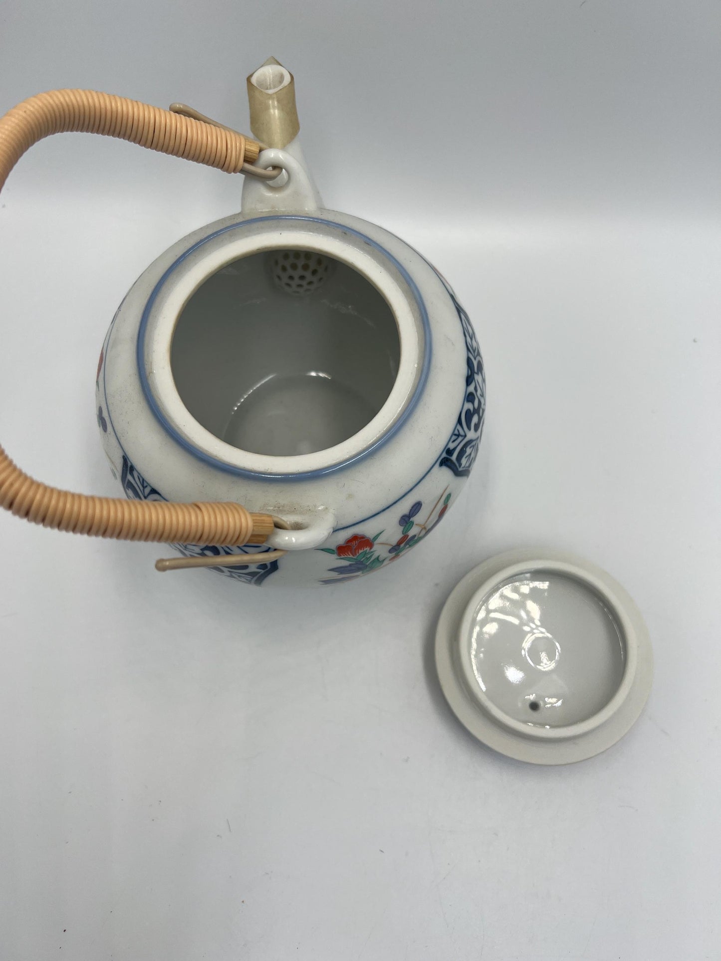 Vintage Japanese Tea Set Porcelain -Teapot & Cups