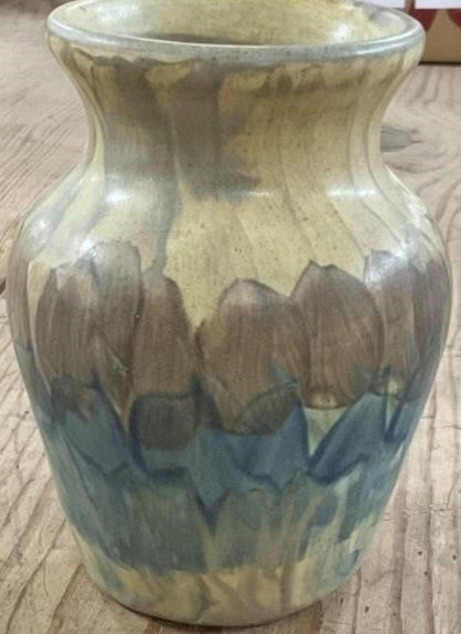 Landsun Pottery Vase by Peters and Reed - Copper Brown Green Glaze