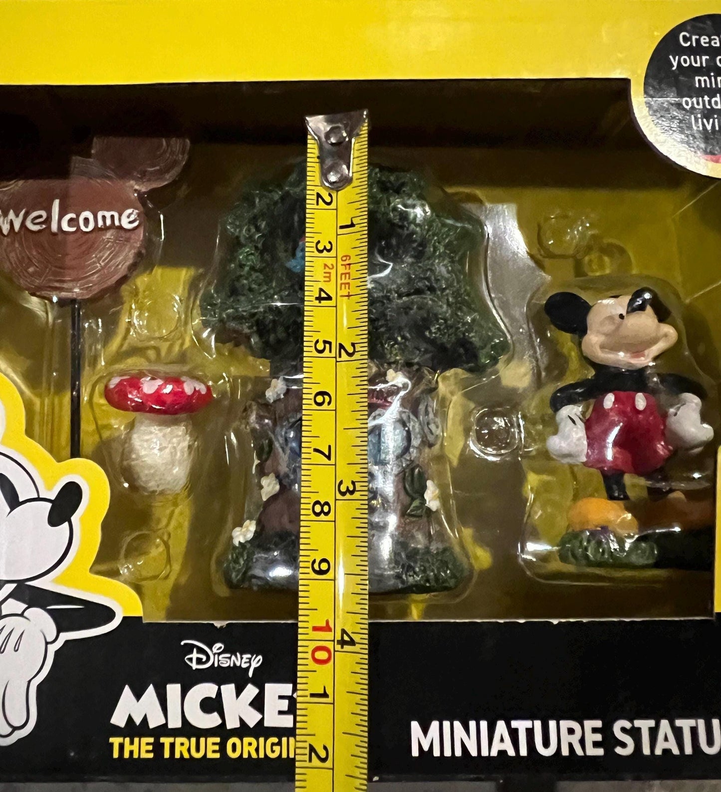 DISNEY Mickey Mouse Statuaries Kit New in Box