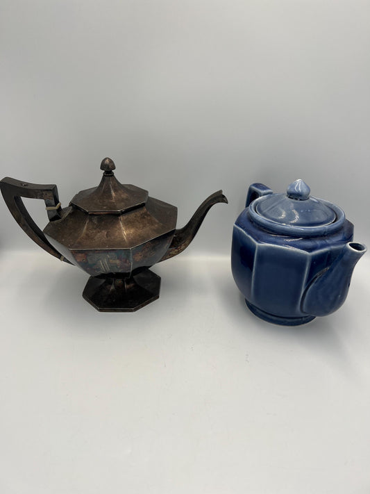 Cool Vintage Teapots, Silver Plated or Japanese Porcelain, Pick Your Favorite