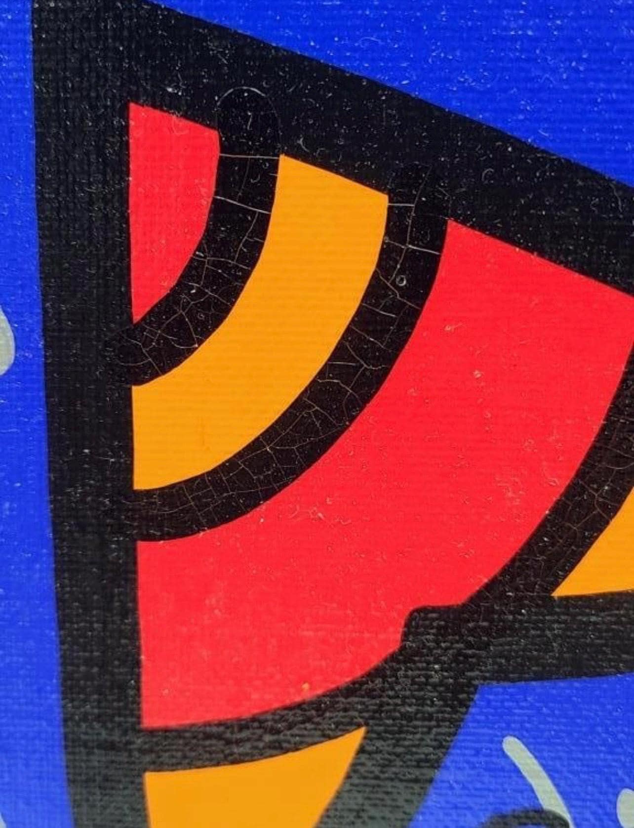 Romero Britto Artwork: Diamond in the Sky - Signed Acrylic on Canvas