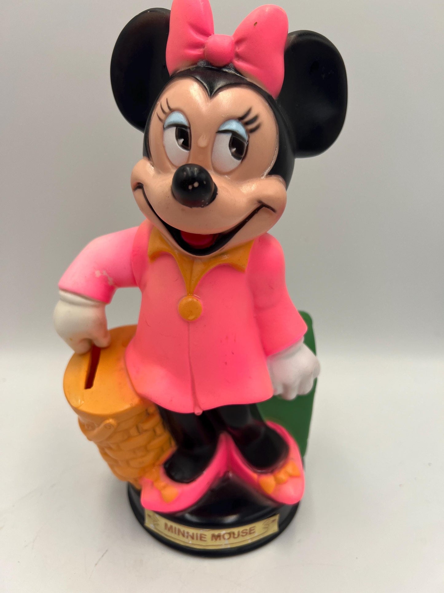 DISNEY Minnie Mouse Banks Plastic Vintage Your Choice