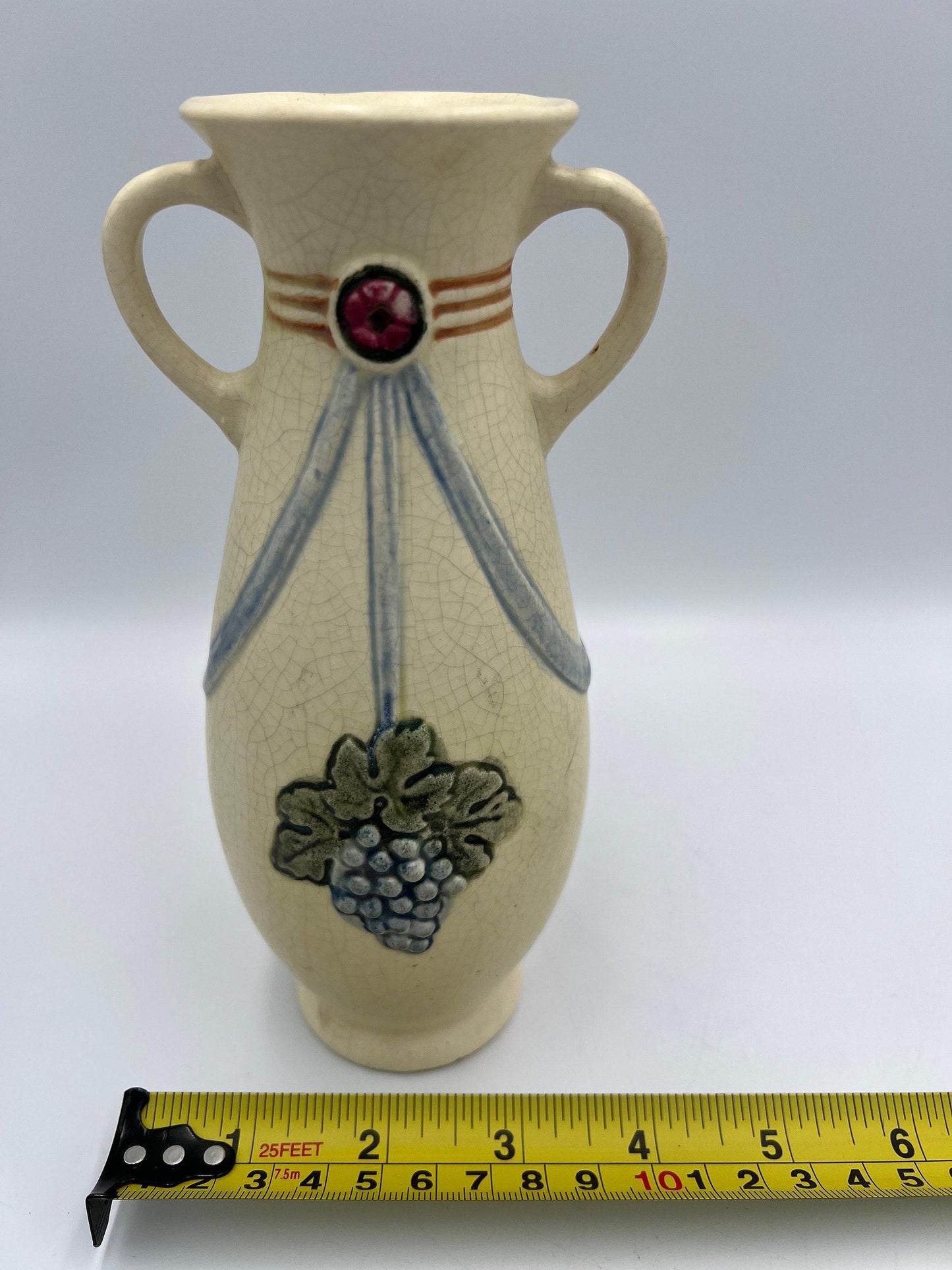 Weller Rosa Vase c1919 Vintage Art Pottery, Excellent Condition!