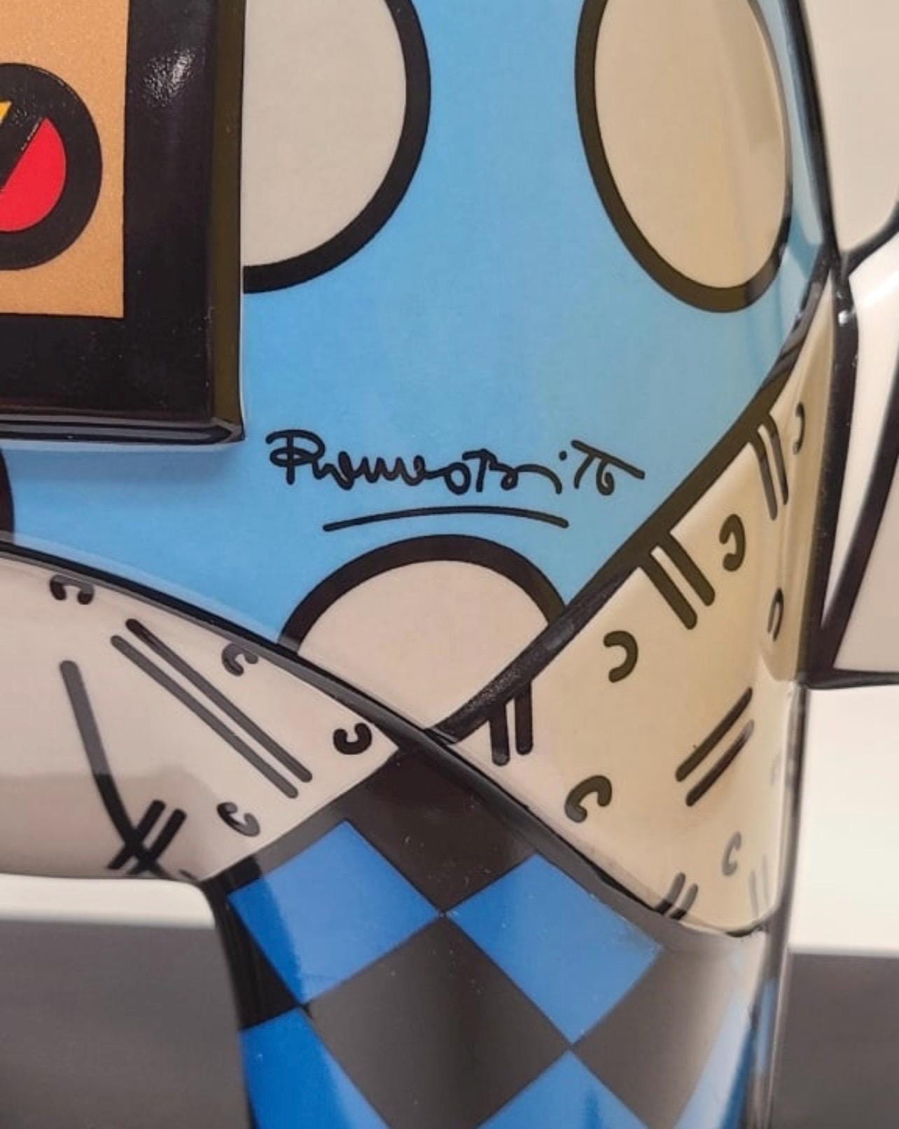 Romero Britto "Great India I" Goebel LE Sculpture