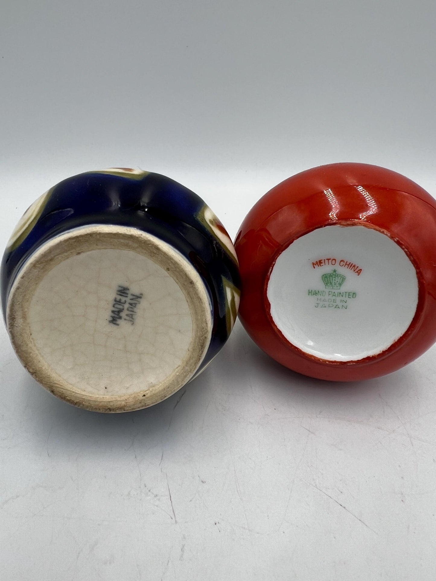 Vintage pair of Cute Vases - Both Made in Japan