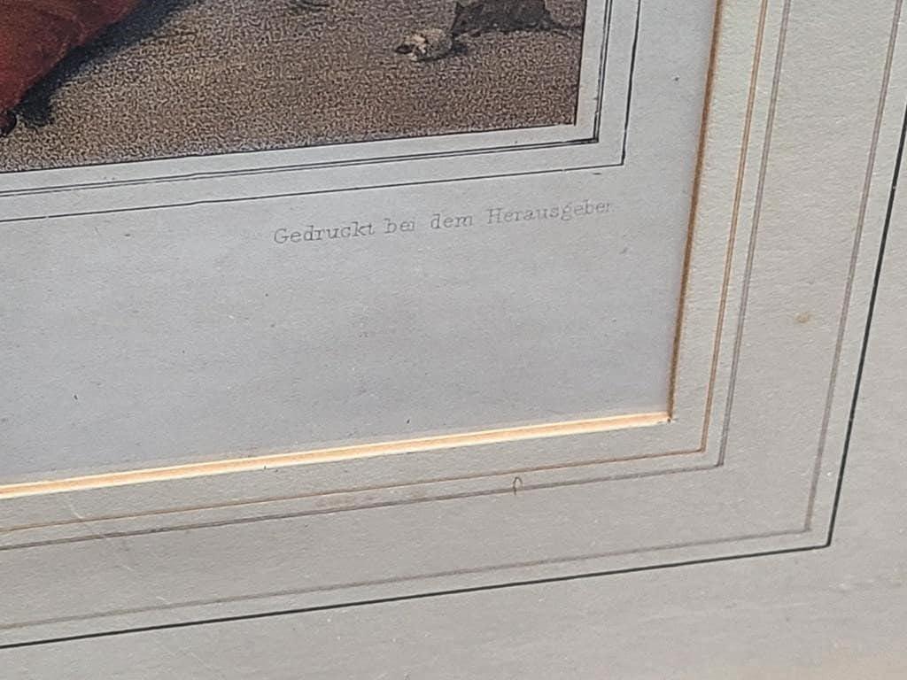Carl Straub After David Teniers II Color Lithograph, Ein Chemiker in seinem Laboratorium