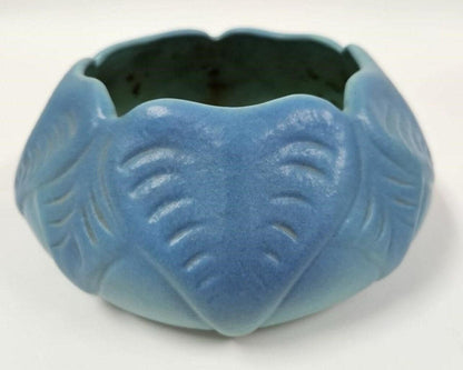 Van Briggle Blue Pottery Bowl, Matte Glaze (1940s-50s, 6.5")