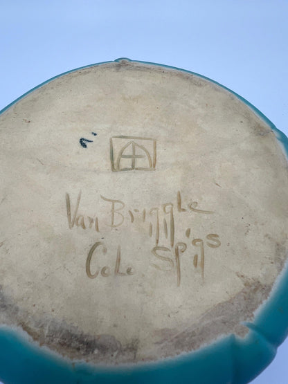 Van Briggle Blue Pottery Bowl, Matte Glaze (1940s-50s, 6.5")