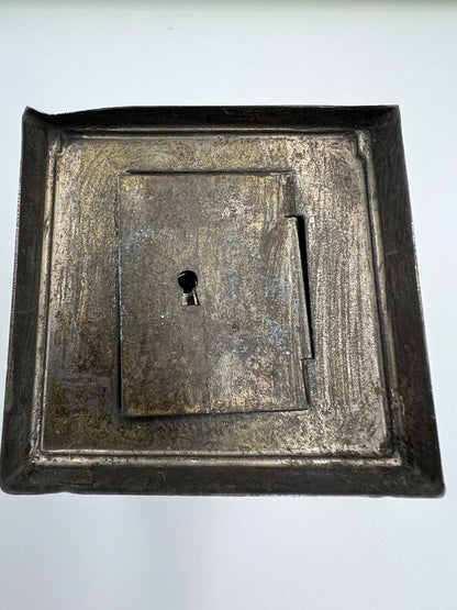 Tin Mechanical Bank with Trick Drawer for Penny circa 1890s