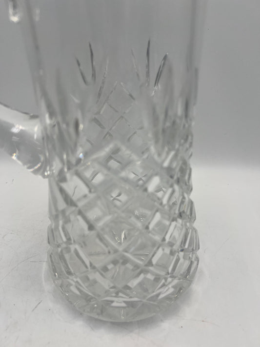 Vintage EAPG Glass Water Pitcher in Pineapple Pattern