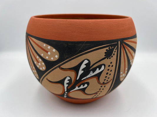 Vintage Jemez Pueblo Pottery Pot by BJ Toya