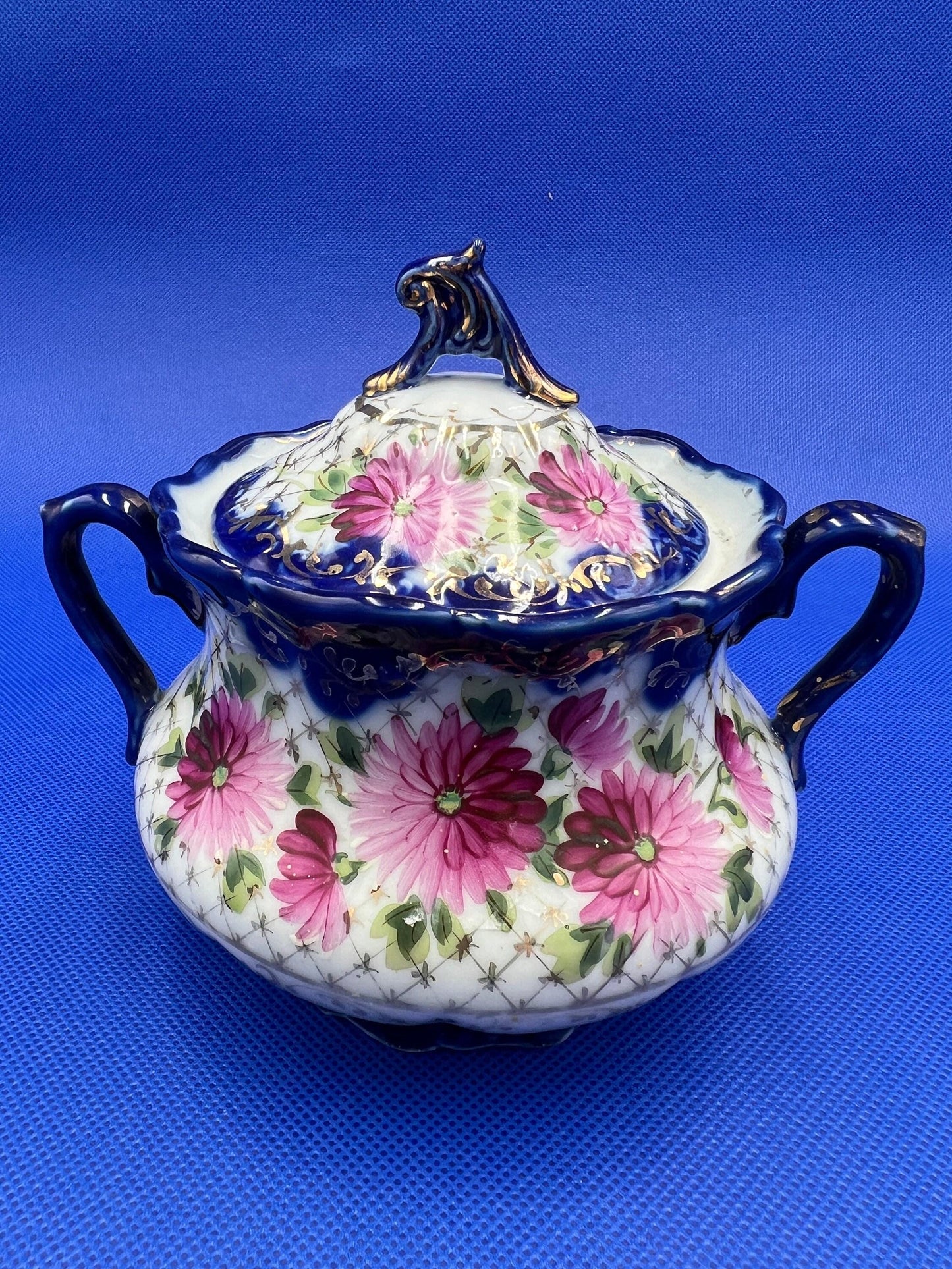 Vintage Nippon Ceramic Set - Plate, Covered Bowl, and Two Serving Dishes