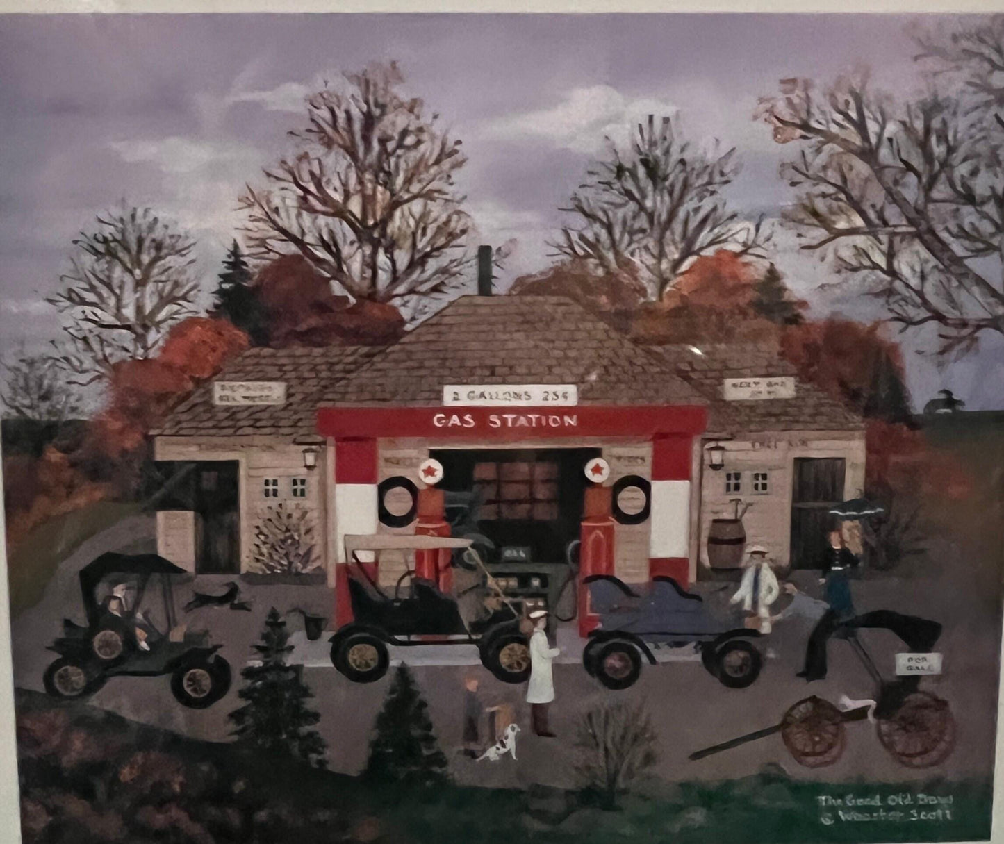 Jane Wooster Scott Lithograph, Signed and Numbered (Framed 33in x 27in)