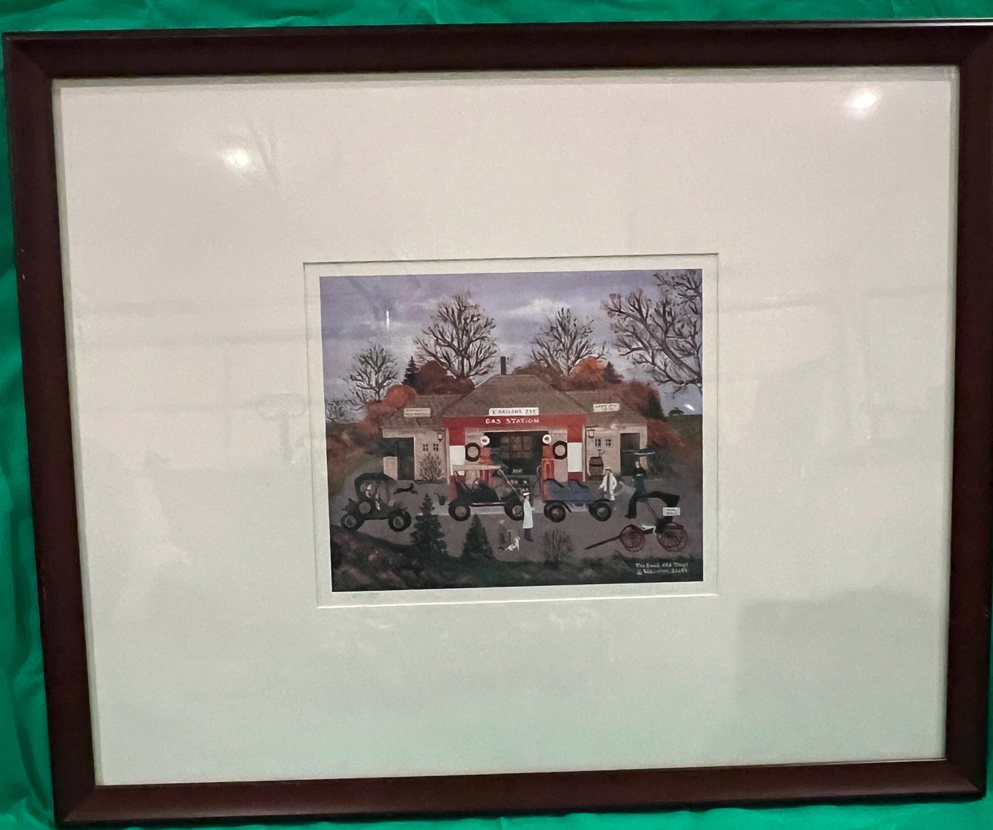 Jane Wooster Scott Lithograph, Signed and Numbered (Framed 33in x 27in)