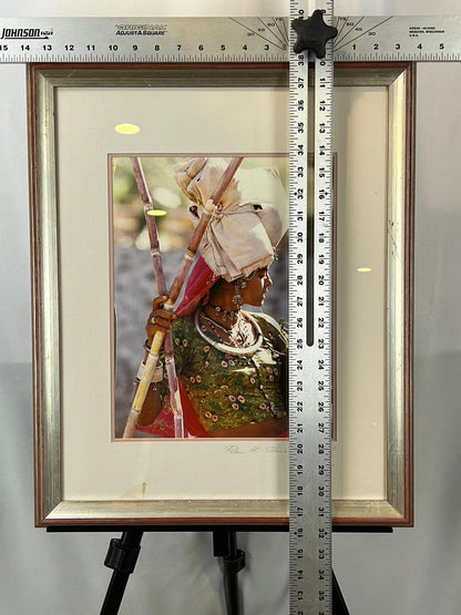 Desert Beauty Wall Art: Signed Photo Print (Framed 21x17 Inches)
