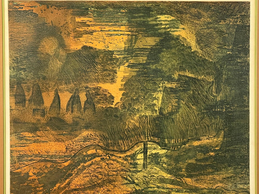 Tradi 1971 Lithograph: Vintage Signed Art Print (Limited Edition)