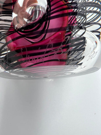 Art Glass Paperweight, signed Hal David Berger