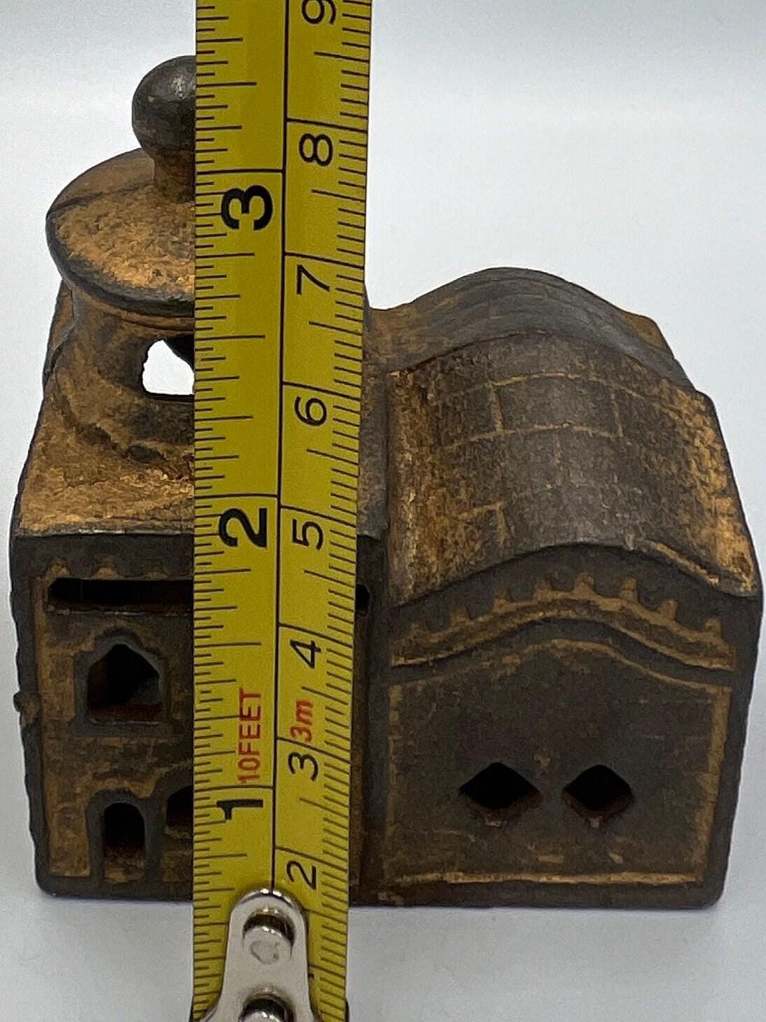 Mosque Coin Bank: Vintage Cast Iron Collectible (3 Inch Small)