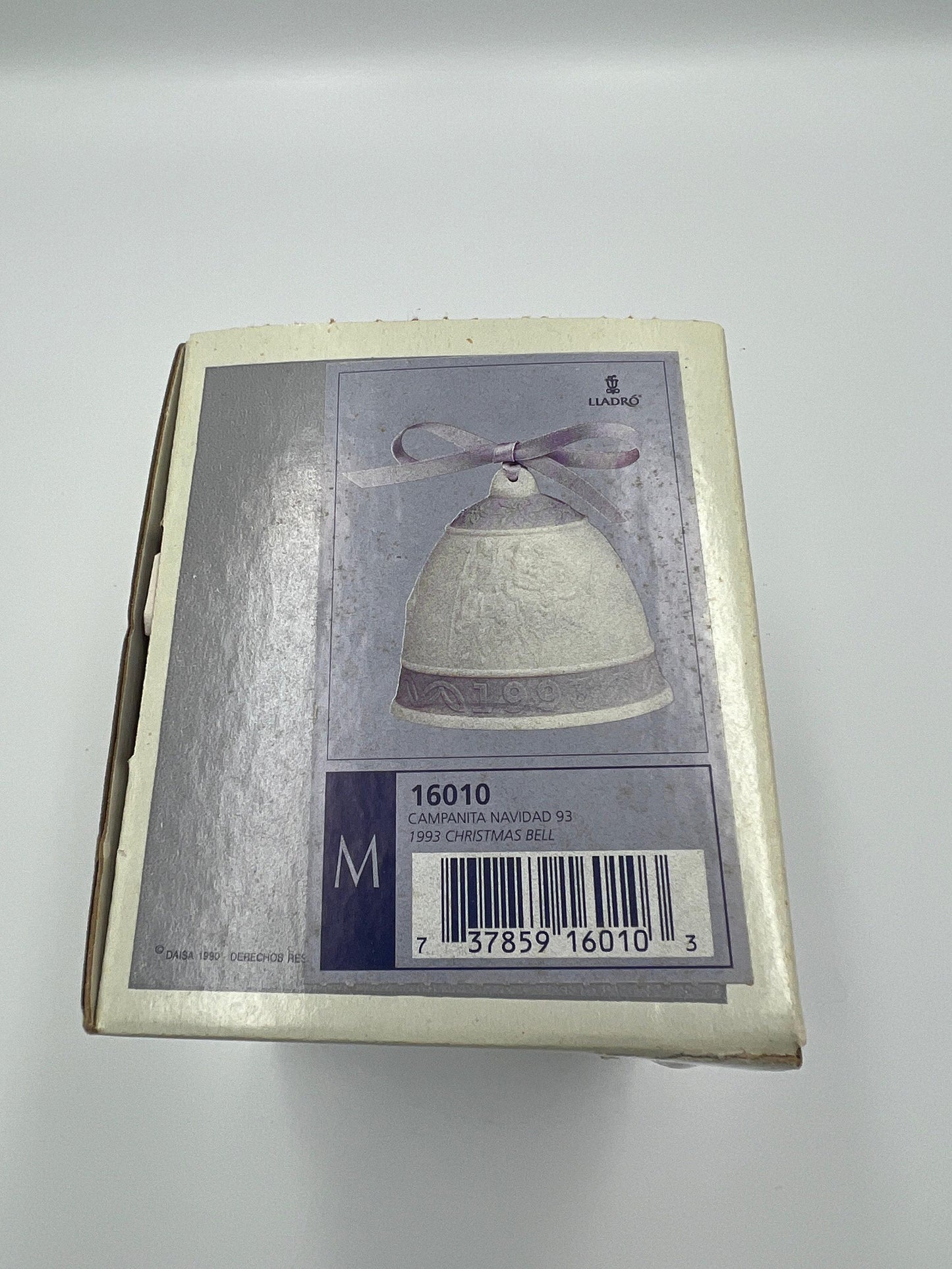 Lladro Christmas Bell Porcelain (1993, Holiday Decor)