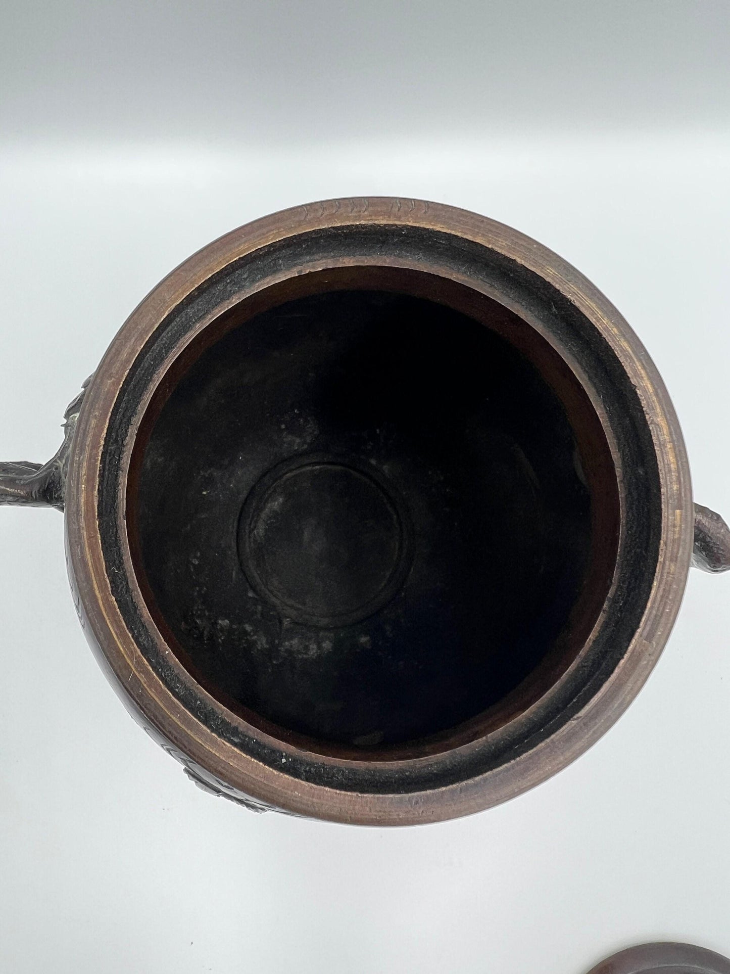 Chinese bronze 3-footed censer / incense burner