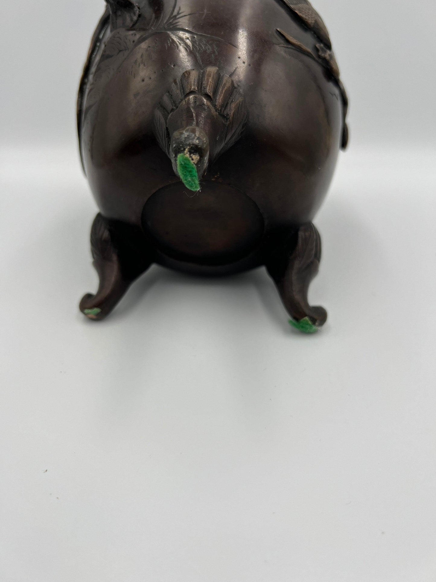Chinese bronze 3-footed censer / incense burner
