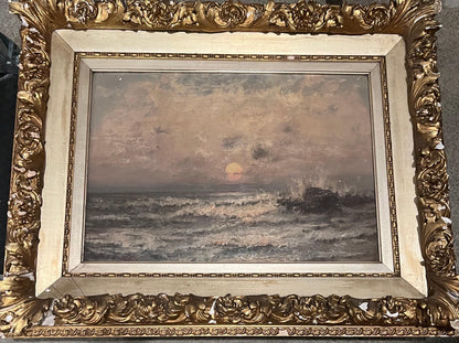 Framed Charles S. Dorion Original Oil on Canvas Signed Painting