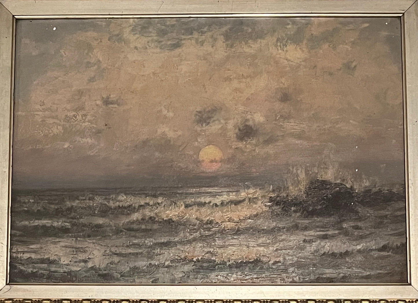 Framed Charles S. Dorion Original Oil on Canvas Signed Painting