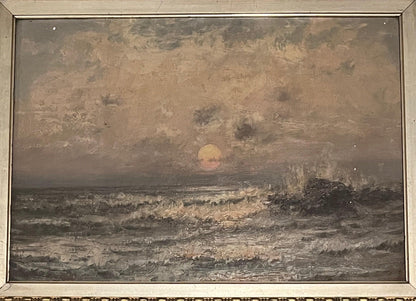 Framed Charles S. Dorion Original Oil on Canvas Signed Painting
