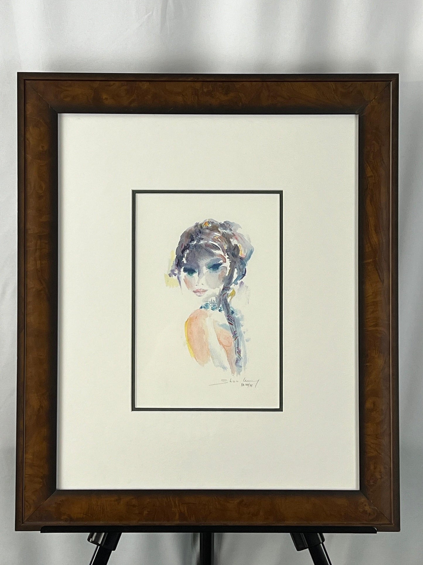 Shan-Merry Limited Edition Seriolithograph, "Souveraine"