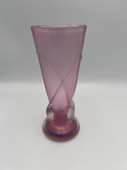 Beautiful Zellique Studio Art Glass Vase SIgned and Dated