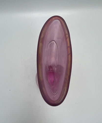 Beautiful Zellique Studio Art Glass Vase SIgned and Dated