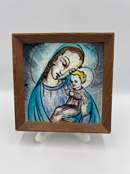 Faith Inspired Ceramic Tile: Christian Home Decor (6x6 Inch)