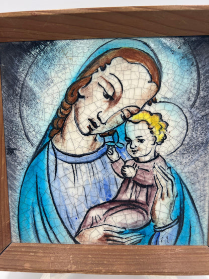 Faith Inspired Ceramic Tile: Christian Home Decor (6x6 Inch)