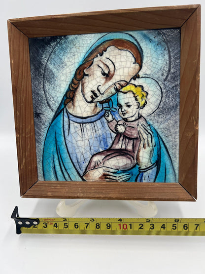 Faith Inspired Ceramic Tile: Christian Home Decor (6x6 Inch)