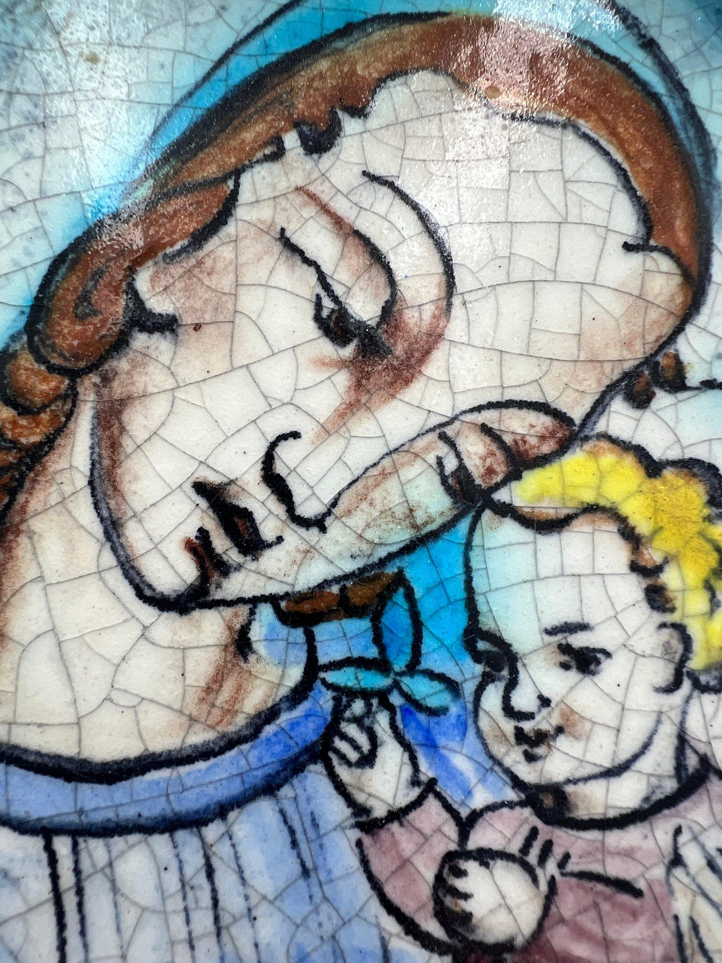 Faith Inspired Ceramic Tile: Christian Home Decor (6x6 Inch)