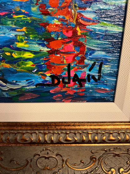 Duaiv,  Etranges Voiles, Embellished Giclee with COA and appraisal, 2018