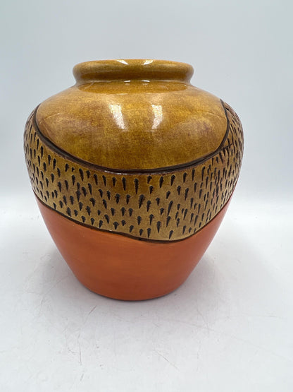 Vintage Ceramic Flower Vase, Kelly King (artist)