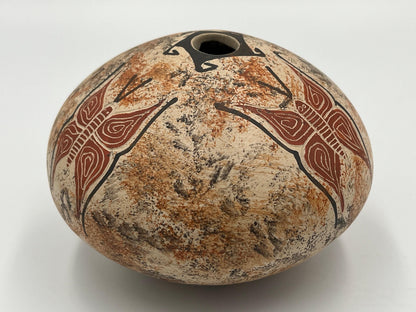 Mata Ortiz Pottery Vase: Handmade Mexican Art (Butterfly or Southwest Style)