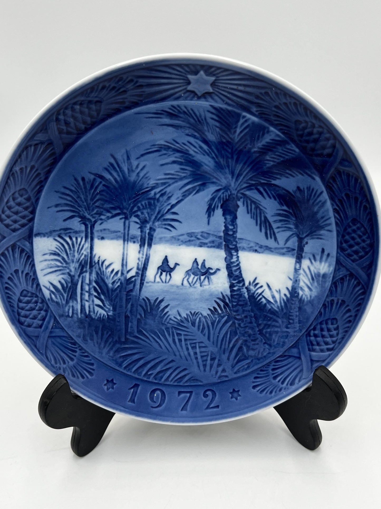 Vintage Royal Copenhagen Christmas Plates | Danish Blue & White Porcelain Collectible Plates | Sold Individually