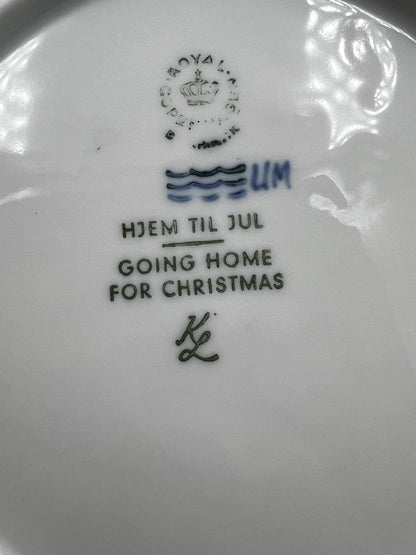 Vintage Royal Copenhagen Christmas Plates | Danish Blue & White Porcelain Collectible Plates | Sold Individually