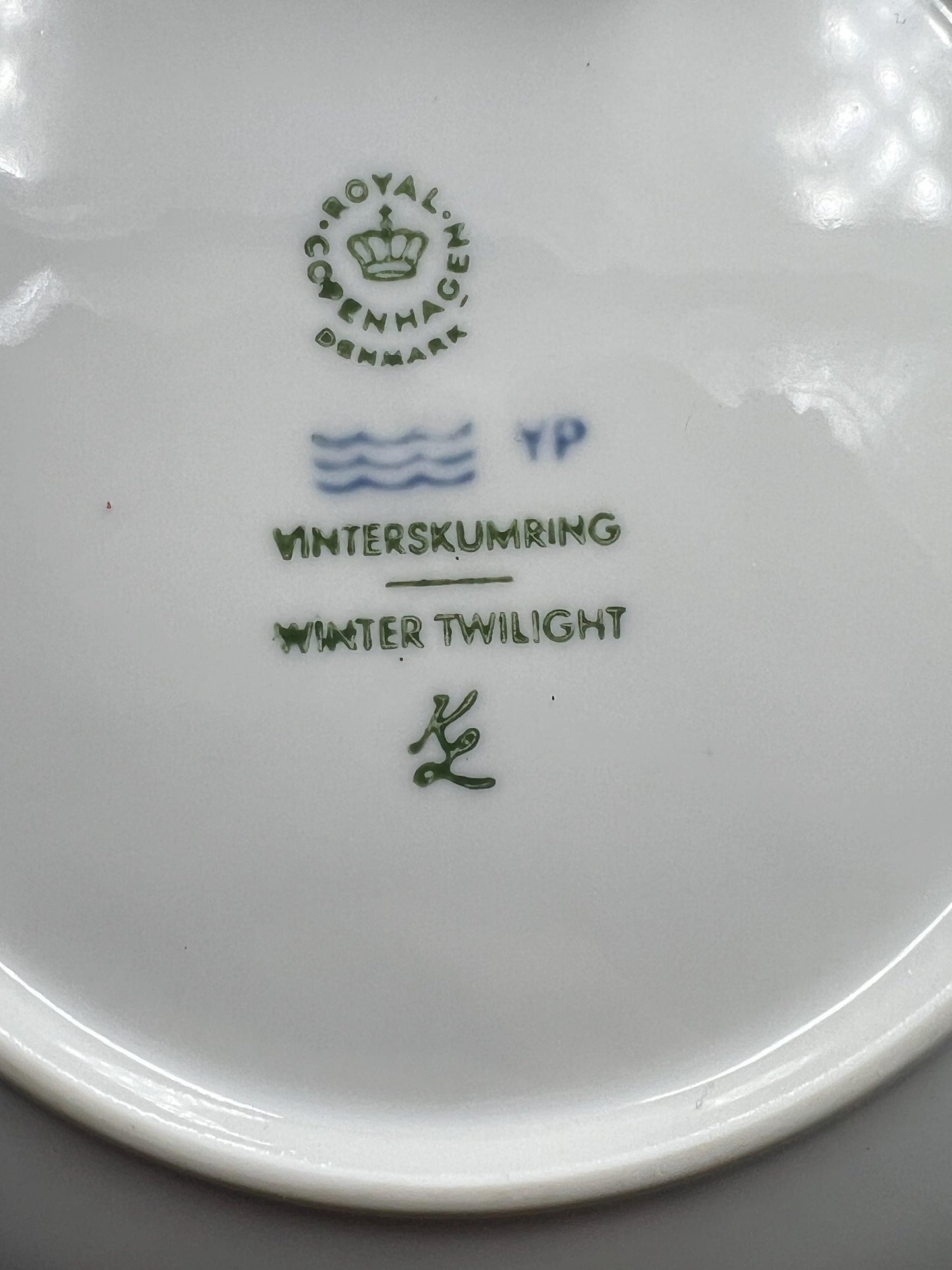 Vintage Royal Copenhagen Christmas Plates | Danish Blue & White Porcelain Collectible Plates | Sold Individually